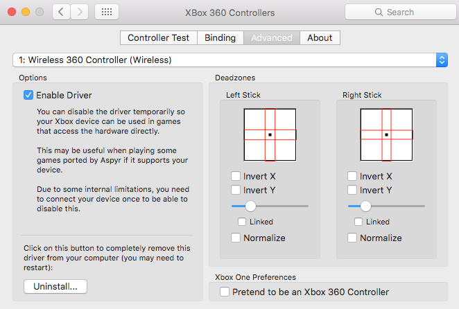 set up xbox 360 controller for mac